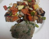 Foto del paso 4 de la receta: Bacalao con verduras en freidora de aire