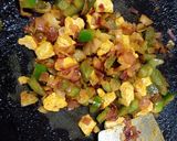 A picture of step 4 of Paneer Masala Omelette.