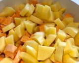 Édesburgonya-burgonya püré recept fázis 3 fotója