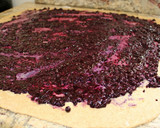 Foto del paso 4 de la receta: Caracola rellena de arándanos. Postre saludable vegano🌱