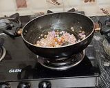 A picture of step 1 of Vegetable Soup.