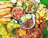 Hình bước làm 6 của món Gà lên mẹt