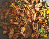 A picture of step 5 of Pork & Veggie Stir Fry.
