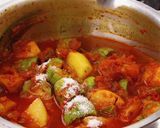 A picture of step 10 of Aloo Padwal Curry 📌.