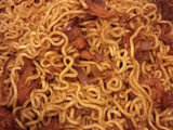 Instant noodle stir-fry