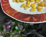 A picture of step 2 of Rava Macroni With Corn In Simple Masala.