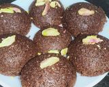 A picture of step 9 of Bourbon Biscuit Cake Baked in Appam Pan.