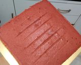 Foto langkah ke 5 dari resep Thai Butter Red Velvet Cake.