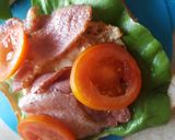 Pas rețetă Sendvis cu ou și bacon 1 fotografie