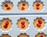 Une image de l'étape 2 de Douceurs framboises amandes.