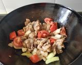 A picture of step 1 of Chicken Stew.