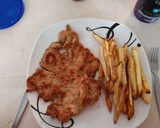 Foto del paso 7 de la receta: Milanesa de res con papas a la francesa