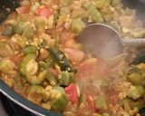 A picture of step 7 of Turai & Split Moong dal Sabji.