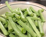 麻香四季豆的食譜步驟1照片