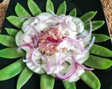 Foto del paso 6 de la receta: Ensalada de tirabeques con atún y vinagreta de yogurt