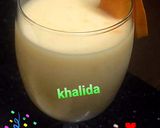 A picture of step 4 of Mango shake.