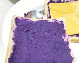 Foto langkah ke 4 dari resep Ube French toast (ubi ungu).