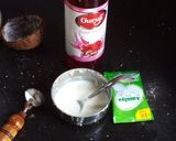 নারকেল রোজ ডবল ডেকার(narkel rose double decker recipe in bengali) রেসিপির ধাপ 3 ছবি