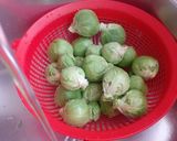 Foto del paso 1 de la receta: Col de Bruselas rehogada