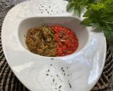 Une image de l'étape 5 de Poivrons 🌶️ rouge 🫑 vert toast estival.