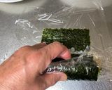 A picture of step 4 of Japanese Sushi Roll♡.
