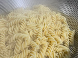 Pasta con espinacas
