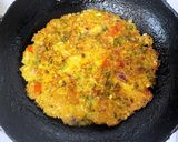 A picture of step 5 of Mixed Veg. Rosti.