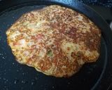 A picture of step 3 of Masala Uttapam.