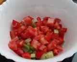 Foto del paso 2 de la receta: Ensalada con garbanzos y bacon crujiente