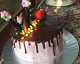 Foto langkah ke 3 dari resep Cake with chocolate ganache.