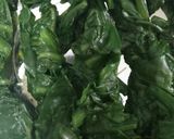 A picture of step 1 of #Creamy spinach soup#post 56th.