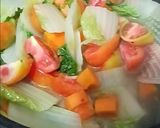 Foto langkah ke 1 dari resep Sayur sawi wortel kuah bening.