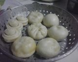 Hình bước làm 5 của món Bánh Bao sữa (ăn chay được)
