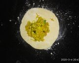 कैबेज मूली गाजर लेफ्टओवर सब्ज़ी पराठा (Cabbage, mooli, gajar leftover sabzi Paratha) रेसिपी चरण 3 फोटो