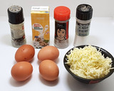 Foto del paso 1 de la receta: Quiche de mozzarella y gouda con dados de sajonia
