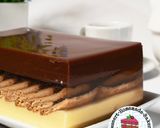 Foto langkah ke 3 dari resep Pudding Lapis Regal Mentega Coklat🍫.