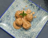 Foto del paso 7 de la receta: Albóndigas de calabacín al horno con salsa de almendras