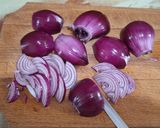 Savanyított lilahagyma (gyors)🧅 recept fázis 1 fotója