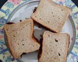 A picture of step 3 of Beetroot sandwich.