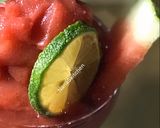 A picture of step 3 of Watermelon Slush 🍉😋.