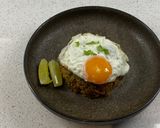 A picture of step 7 of Nasi goreng (Indonesian stir-fried rice).