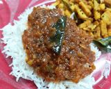 A picture of step 6 of Kerala Style Spicy & Tangy Inji Curry.