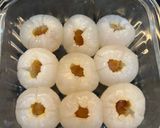 Hình bước làm 2 của món Khúc Bạch Vải