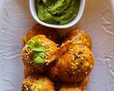 A picture of step 6 of Handvo appe (gujrati breakfast).