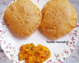 A picture of step 6 of Bedmi poori.