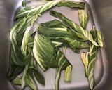 Une image de l'étape 5 de Flan de blettes au mascarpone et gorgonzola.