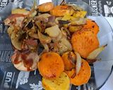 Foto del paso 3 de la receta: Churrasquitos de pata y muslo al horno