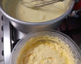 Különleges habkönnyű torta 🎂Rebarbara-🌿 mascarponés🎂 pudingos- tejszínes- torta recept fázis 3 fotója
