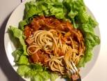 Mỳ Spaghetti “rẻ tiền” bước làm 4 hình