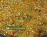 Foto del paso 4 de la receta Arroz con presa y espárragos
